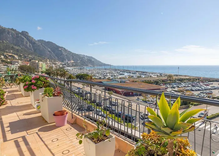 Magnifique 3p Climatise En Dernier Etage Avec Terrasse Face Mer, Proche Centre - Fr-1-196-326 Апартаменти