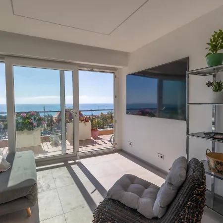 Lägenhet Magnifique 3p Climatise En Dernier Etage Avec Terrasse Face Mer, Proche Centre - Fr-1-196-326 *